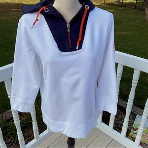 L-RL Lauren Active, Ralph Lauren Hoodie 1/4 Zip